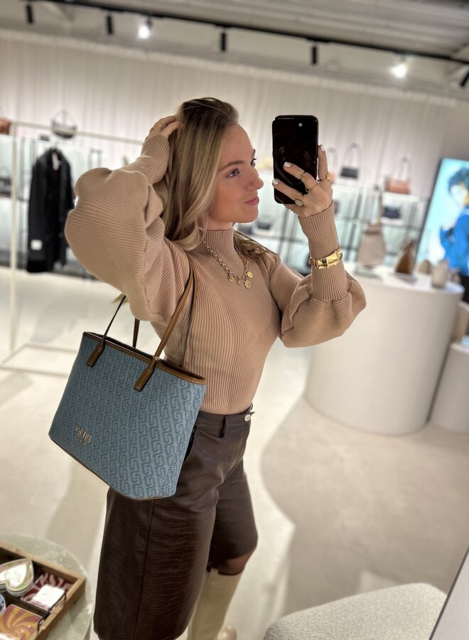 Evrim Shopper Dusty Blue