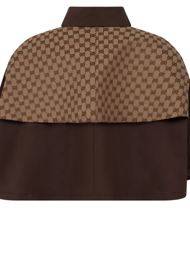 Cape Designer Gucci/Donkerbruin