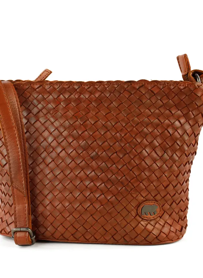 Schoudertasje CL46075 Joan Cognac