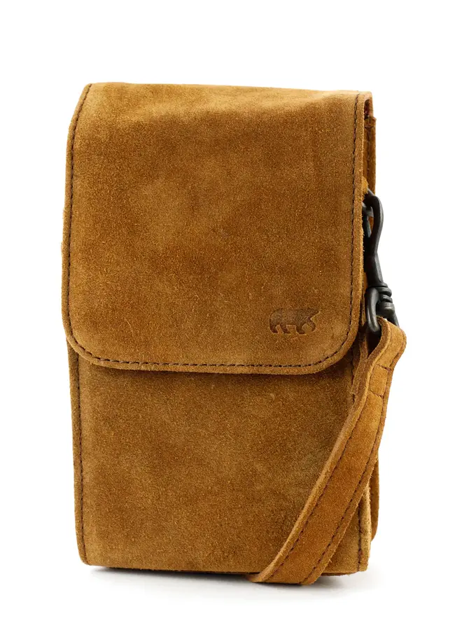 Schoudertasje Robbie SU2650 Suede Cognac