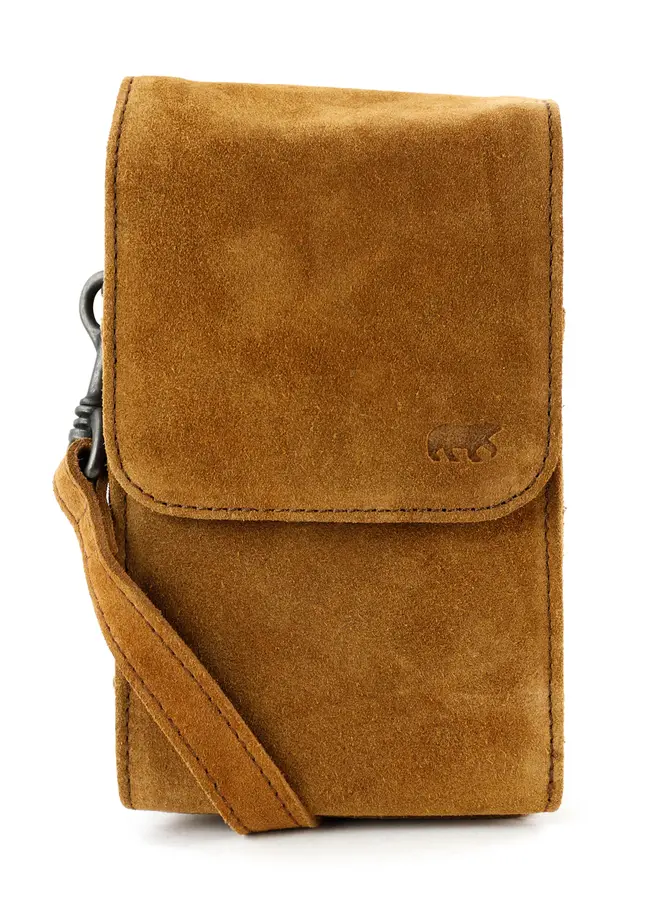 Schoudertasje Robbie SU2650 Suede Cognac