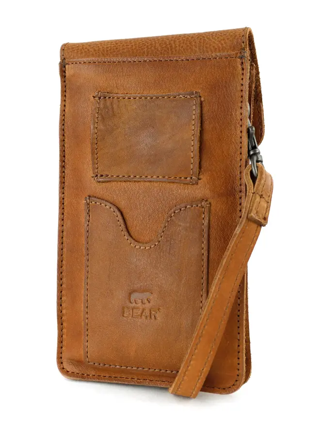 Telefoontasje Yori CP3427 Cognac