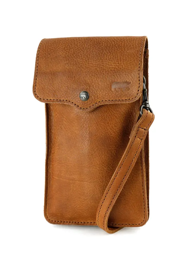 Telefoontasje Yori CP3427 Cognac