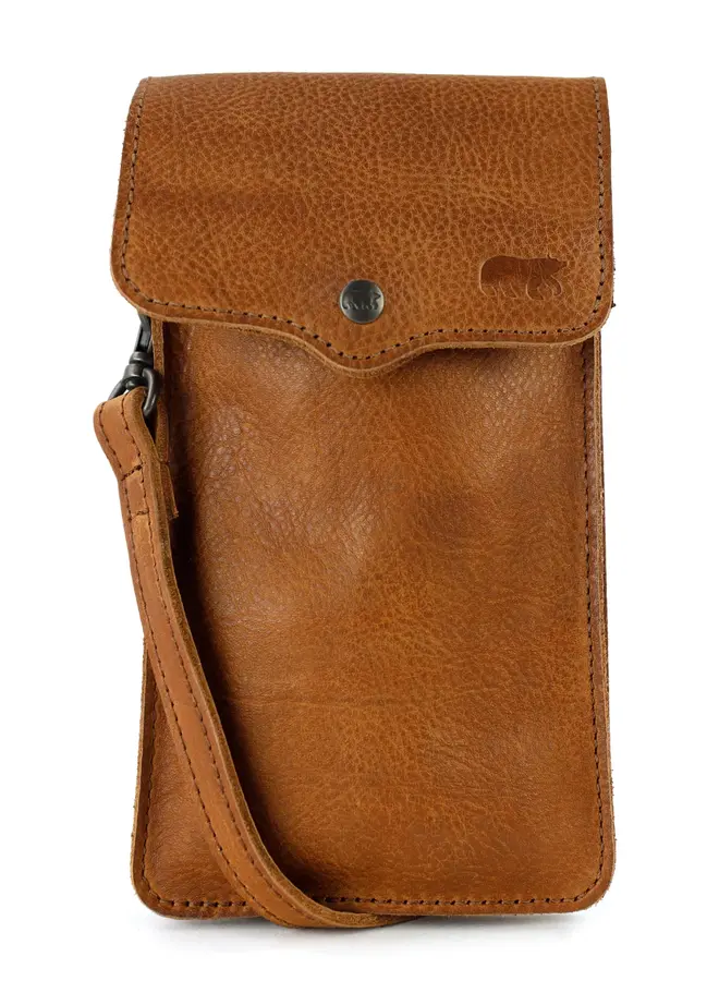 Telefoontasje Yori CP3427 Cognac