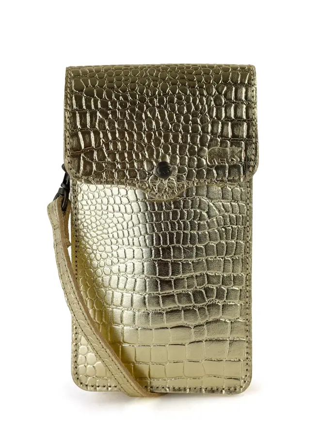 Telefoontasje Yori CP3427 Champagne Croco