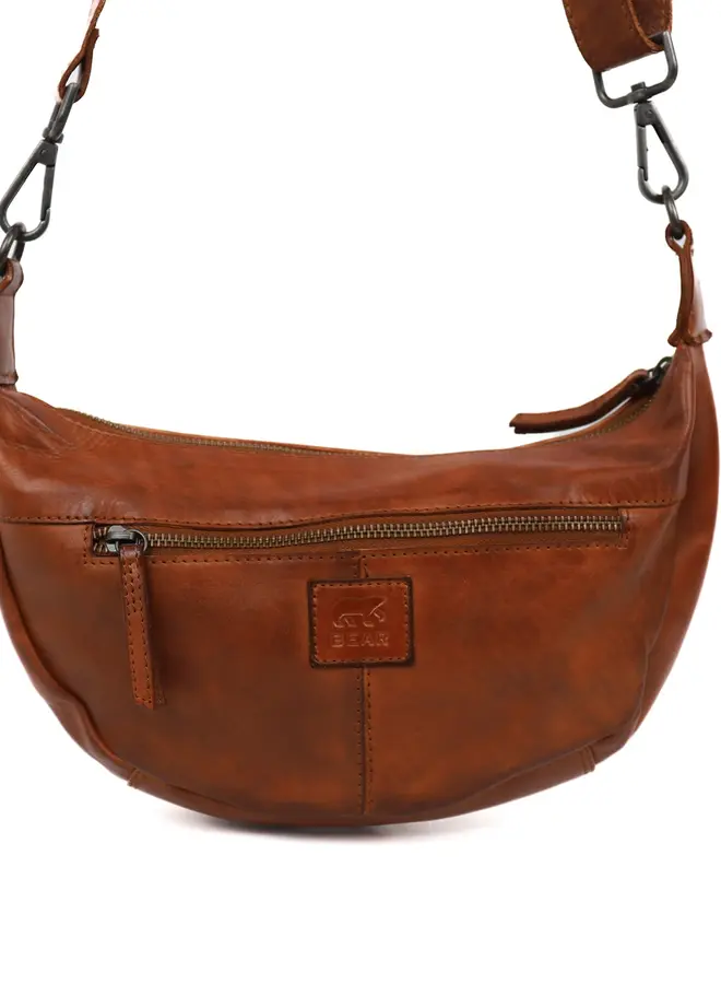 Schoudertas CL44895 Clara Cognac