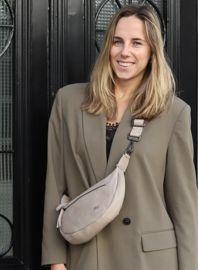 Schoudertas CL44895 Clara Silver Mink