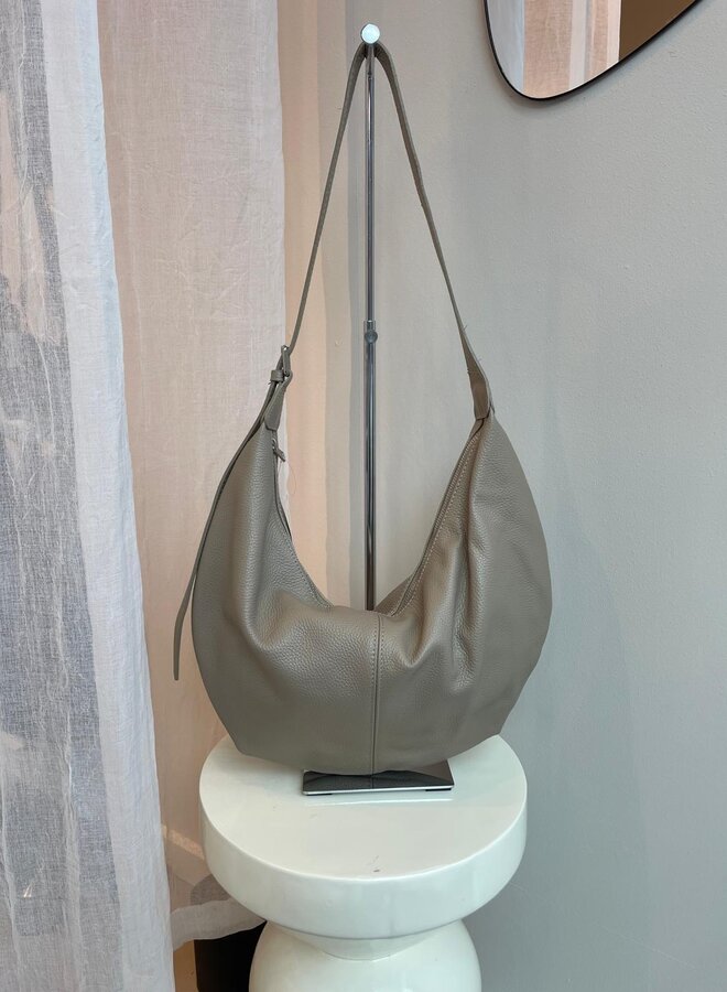 Baggy Tote Grain Taupe