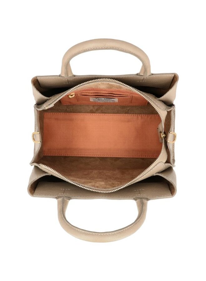 Vera Handtas Soft Sepia