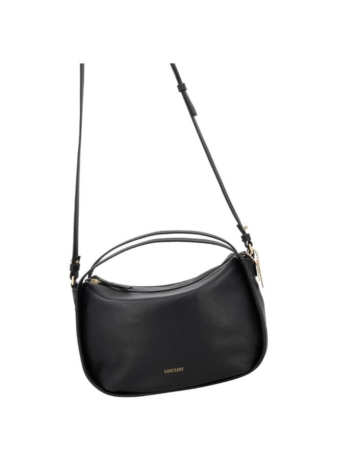 Lou schoudertas M zwart
