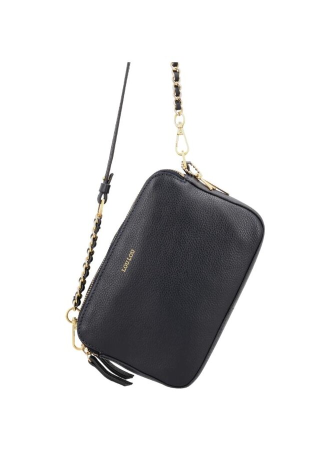 Zoe Schoudertas Donkerblauw