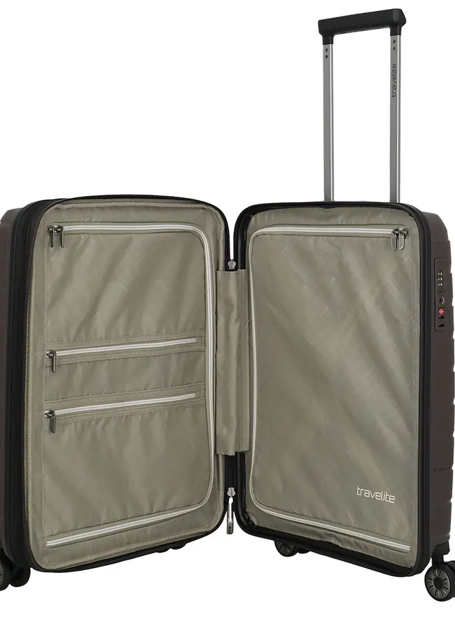 Air Base 4 W Handbagage Koffer Coffee Metal