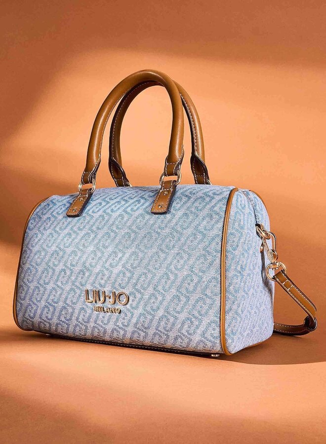 Evrim Handbag Dusty Blue