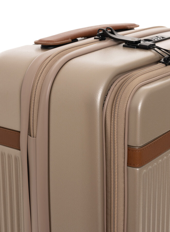 Zuna Handbagage Koffer + Champagne