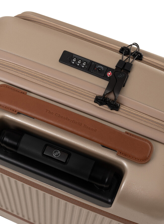 Zuna Handbagage Koffer + Champagne