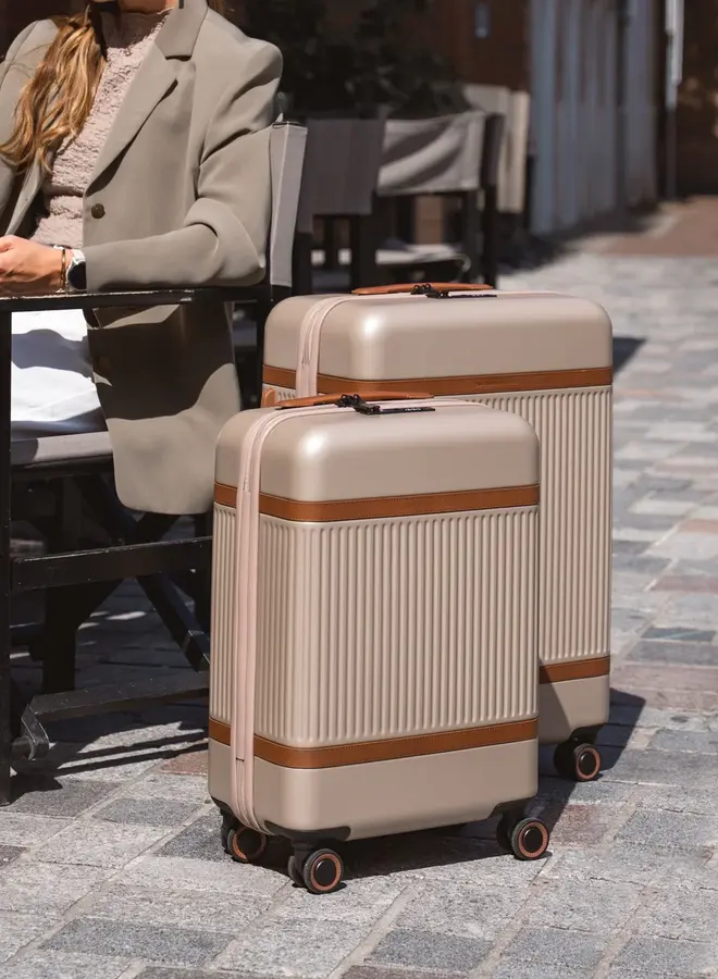 Zuna Handbagage Koffer Champagne