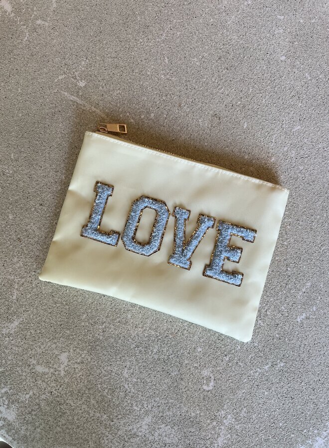 Etui Pastel Geel Love