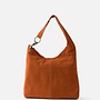 Jackpot Schoudertas Suede Rust
