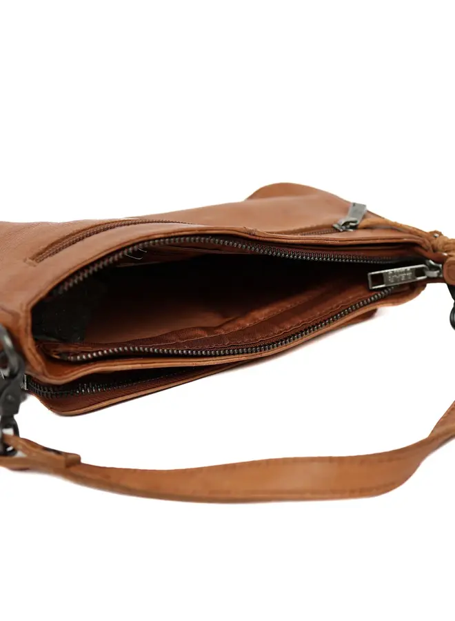 Schoudertas Livia CP3077 Cognac