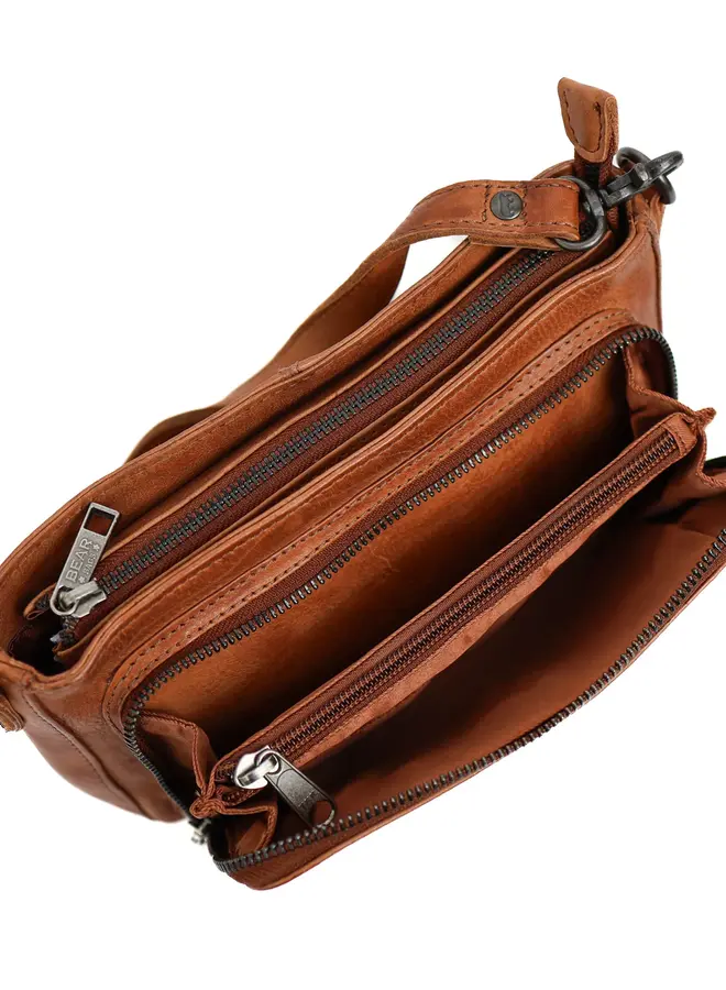 Schoudertas Livia CP3077 Cognac