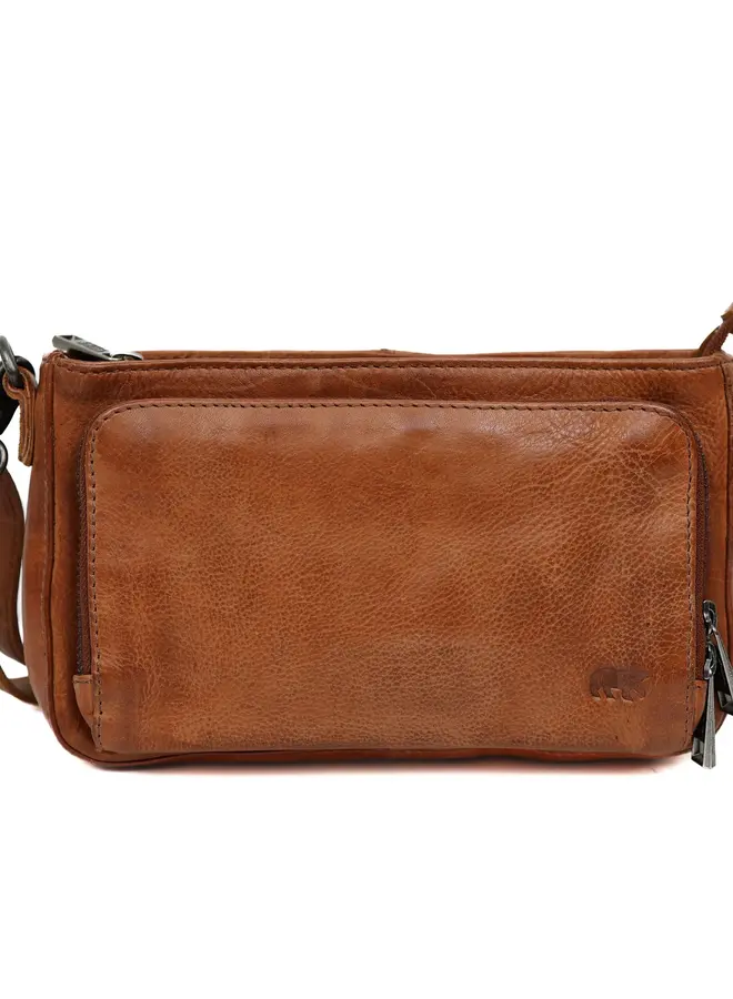 Schoudertas Livia CP3077 Cognac