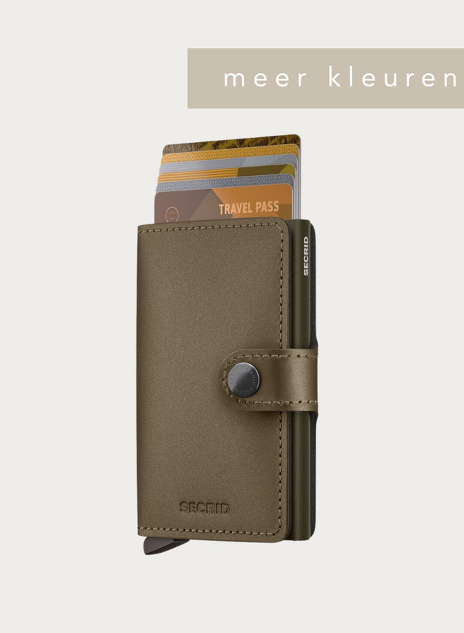 Mini Wallet Matte