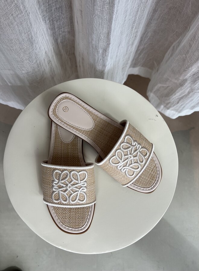 Slippers Ecru
