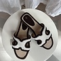 Slippers Donkerbruin