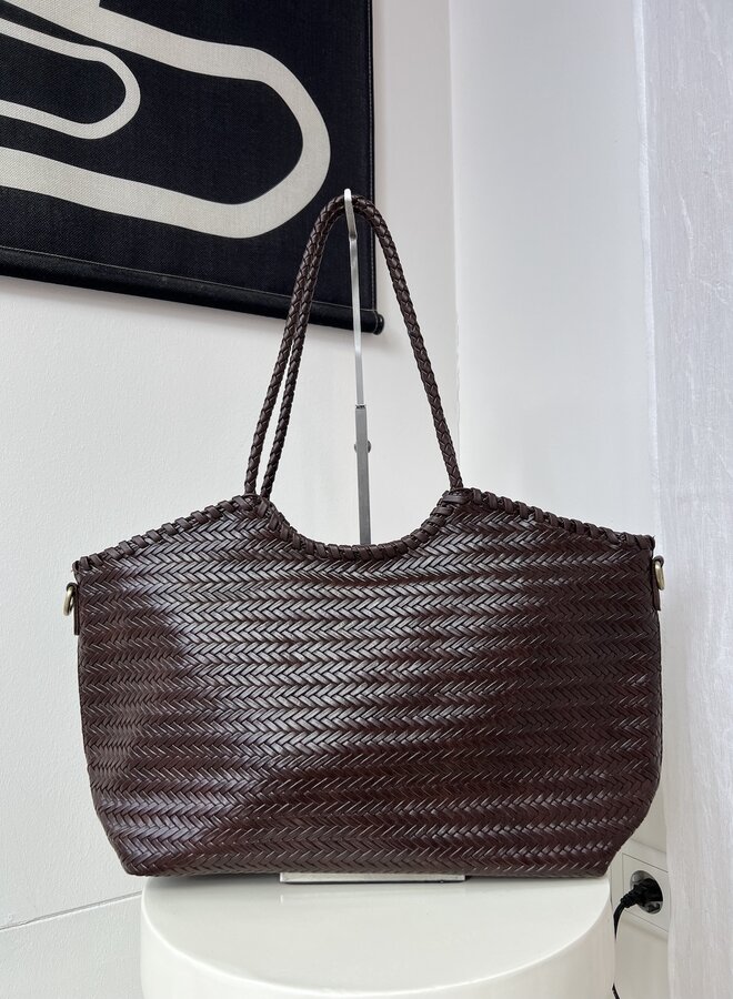 Alo Shopper Donkerbruin