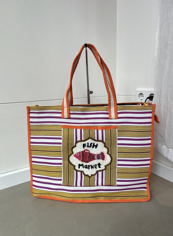 Funny Beach Bag Fish