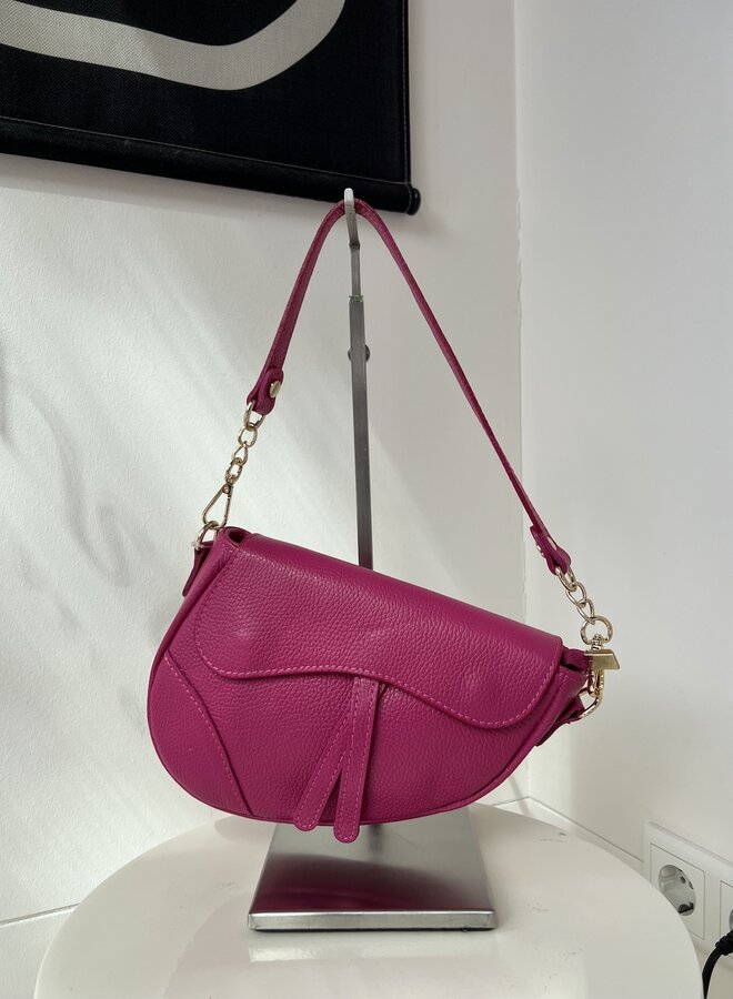 Gigi Zadeltasje Fuchsia