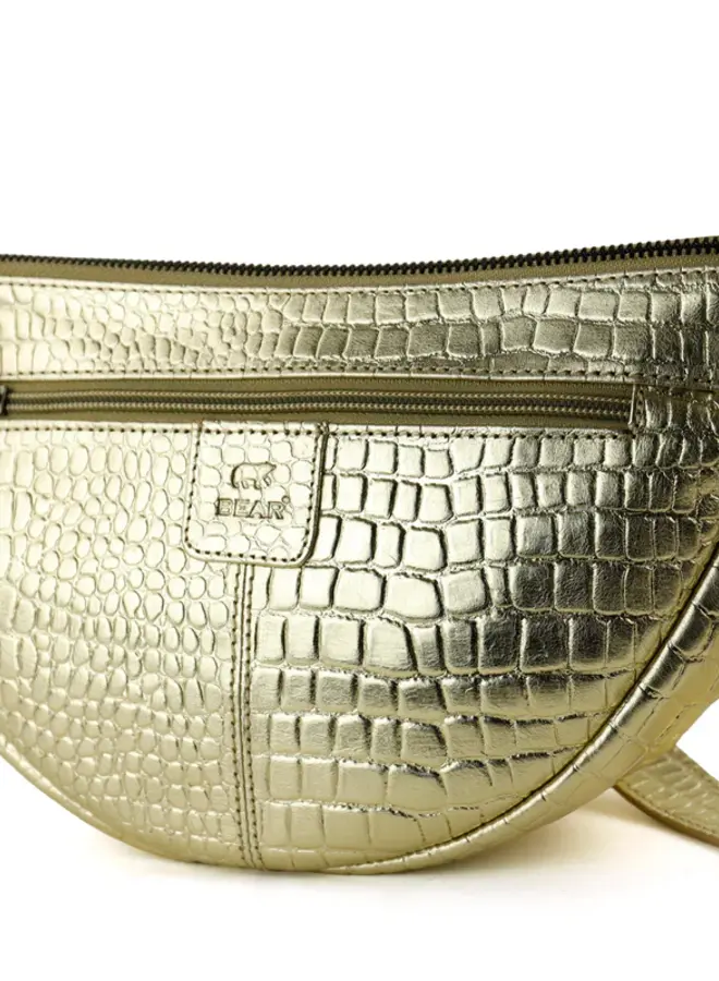 Crossbody tasje CP2443 Toon Croco Champagne