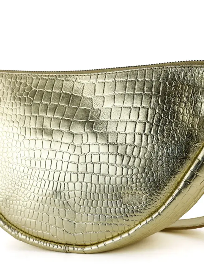 Crossbody tasje CP2443 Toon Croco Champagne