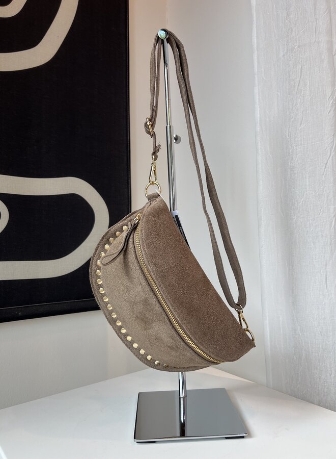Marrant Fannypack Suede Taupe