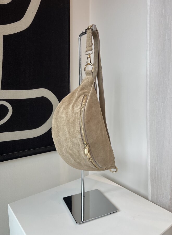 Bodybag Suede Beige