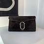 Beau Fleur Suede Donkerbruin