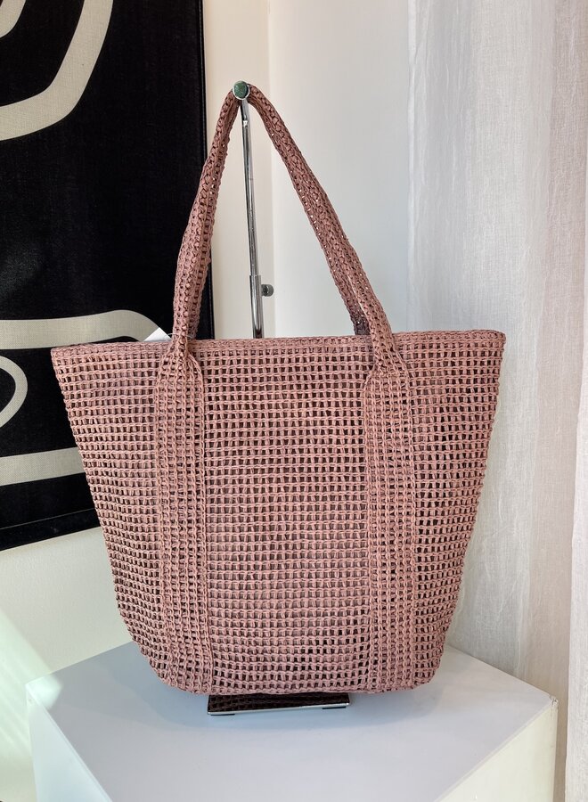 Beach Bag Oud Roze