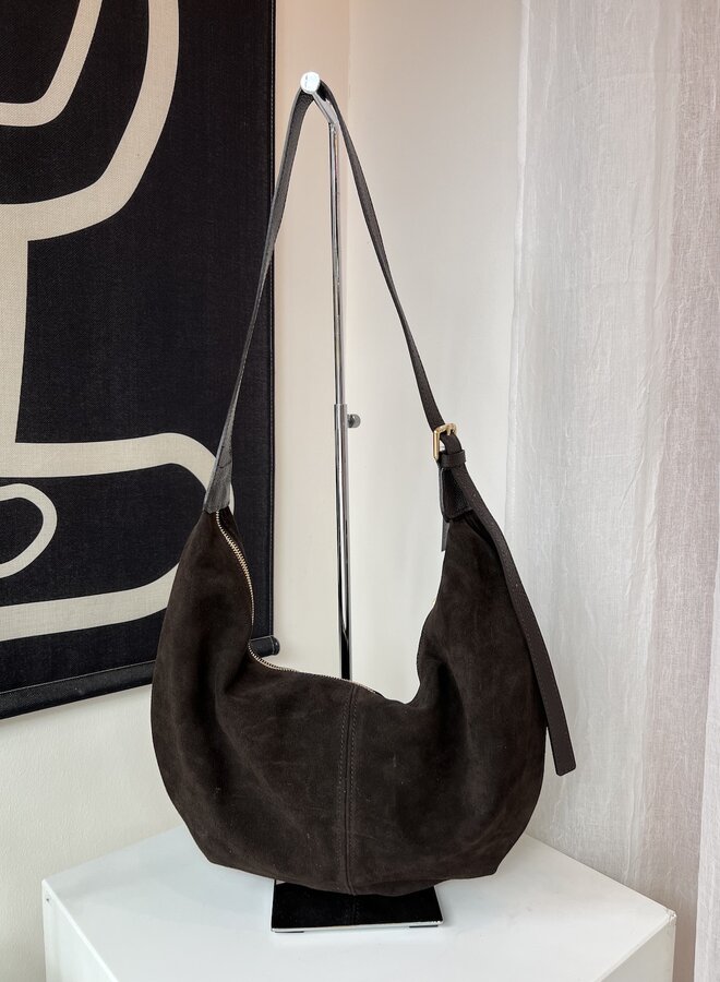 Baggy Tote Donkerbruin