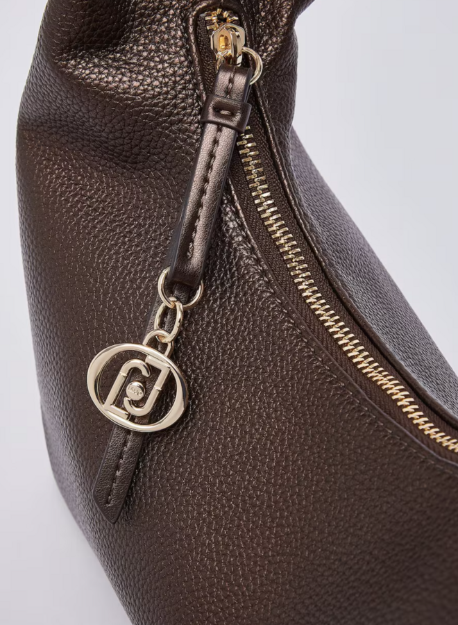Faiza Schoudertas Metallic Bruin