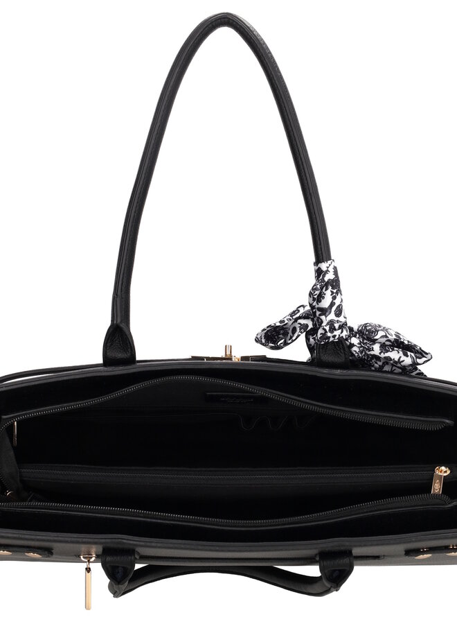The Hamptons Laptoptas Zwart