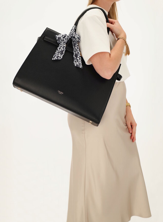 The Hamptons Laptoptas Zwart