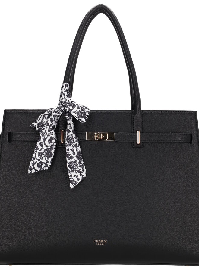 The Hamptons Laptoptas Zwart
