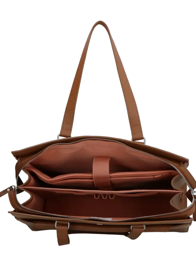 Simone Grain Cognac 15,6 inch