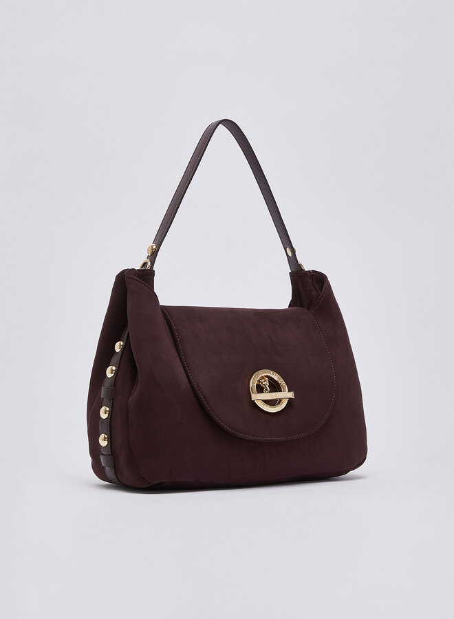 Gerona Handbag M Red Aubergine