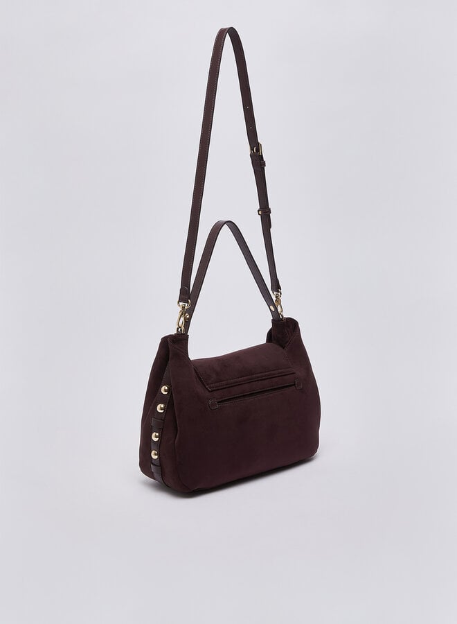 Gerona Handbag M Red Aubergine