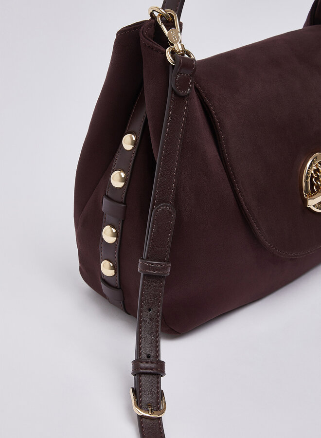 Gerona Handbag M Red Aubergine
