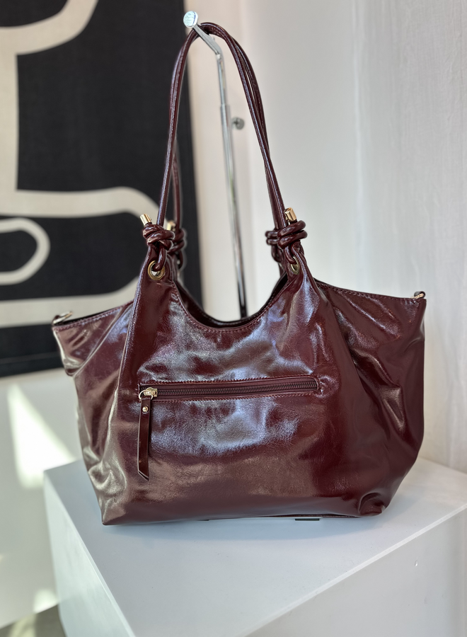 Gini Glossy Bordeaux