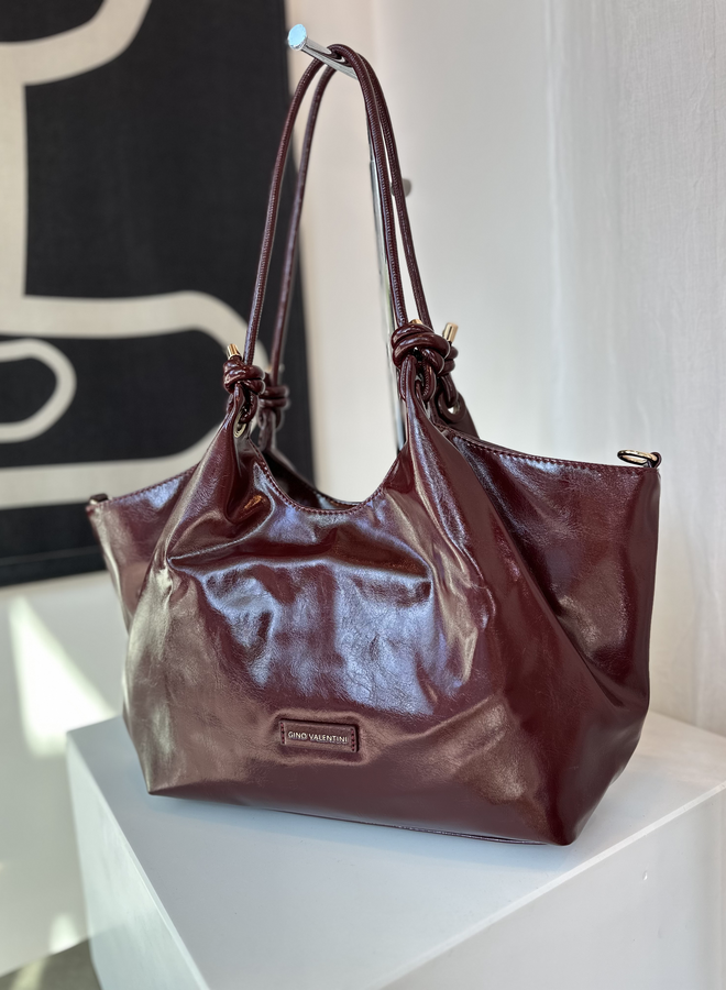 Gini Glossy Bordeaux