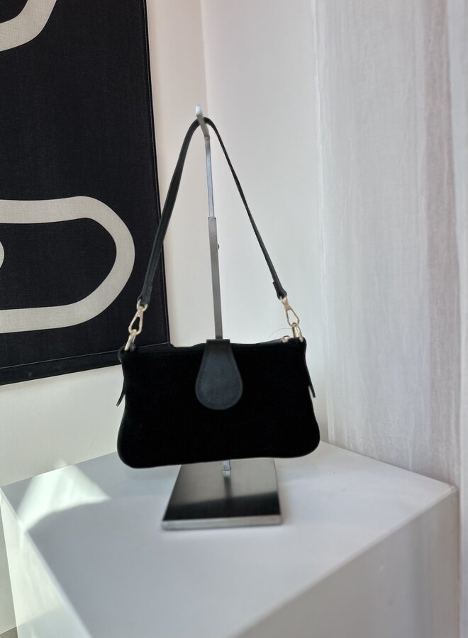 Hazel Suede Zwart