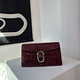 Beau Fleur Croco Bordeaux